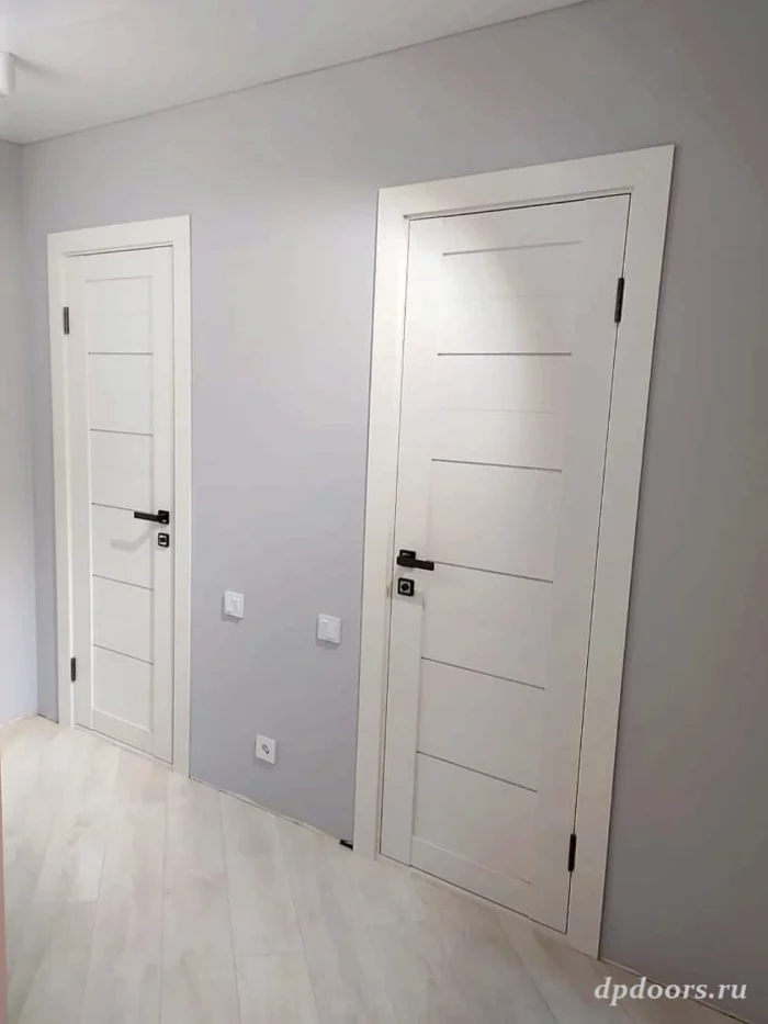 Белая межкомнатная дверь Т33 Двери Карда Т33