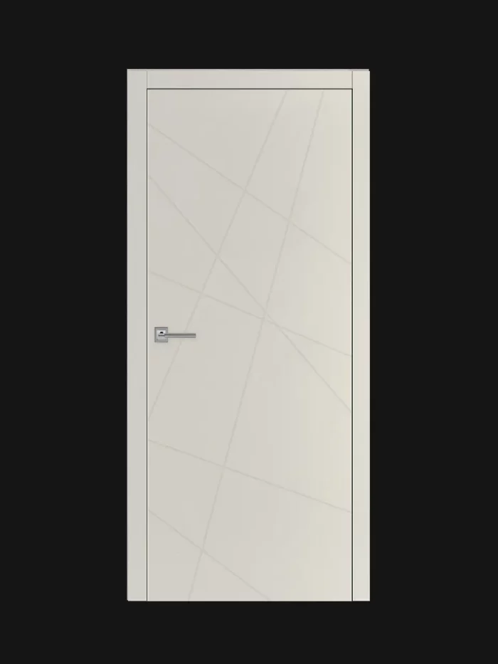 Дверь Carda Тоскана 1 алюминевая кромк