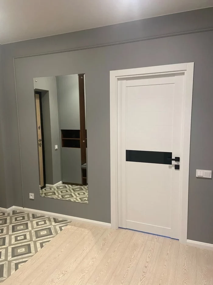 Двери белые S22