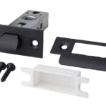 Защелка межкомнатная черная