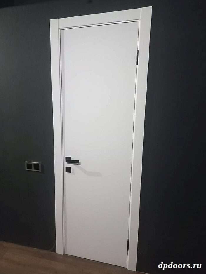 Белая Межкомнатная дверь к1