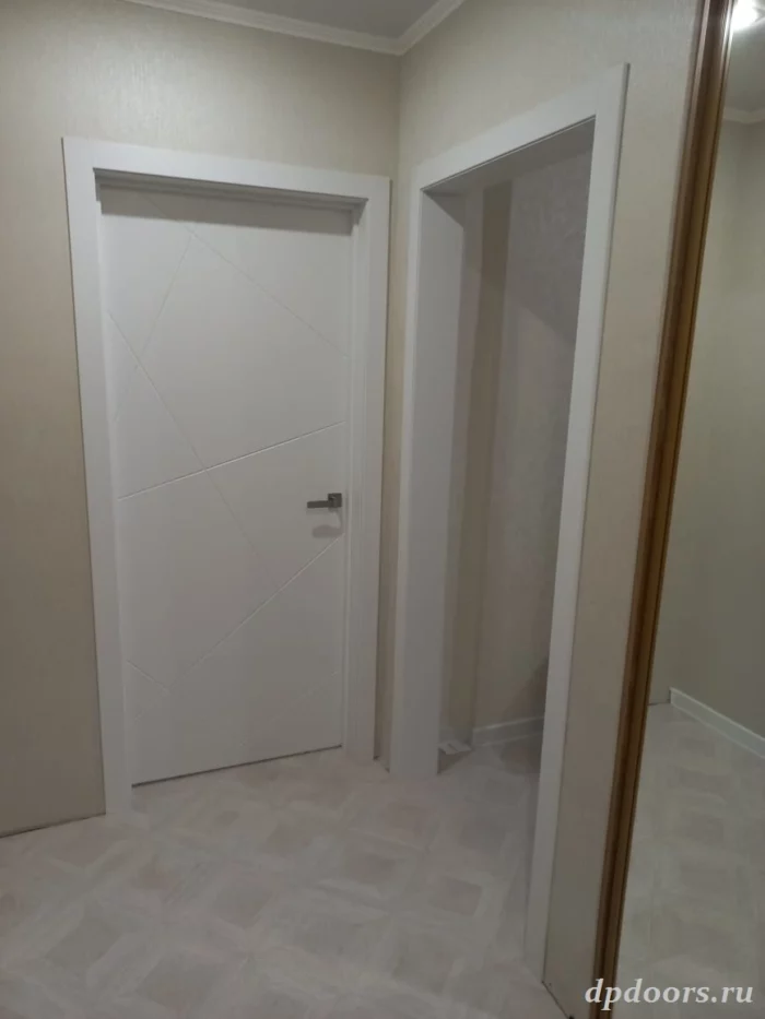 Белая межкомнатная дверь S10