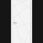 Дверь Афтора S10 Геометрия Белая