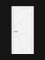 Дверь Афтора S10 Геометрия Белая