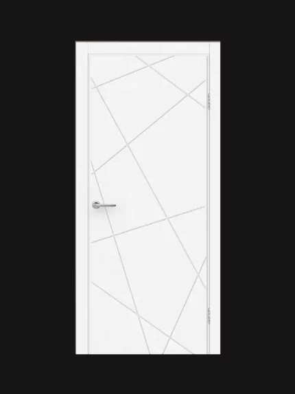 Дверь Афтора S10 Геометрия Белая