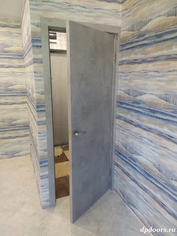 Дверь межкомнатная лофт Бетон S10