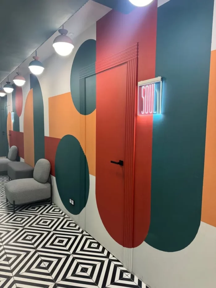 Скрытая дверь Карда кромка матовая