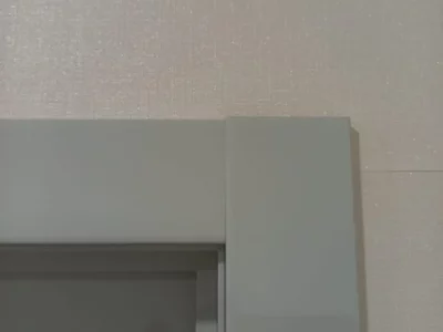 Запил наличника межкомнатной двери