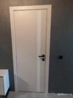 Дверь минимализм L14 серая