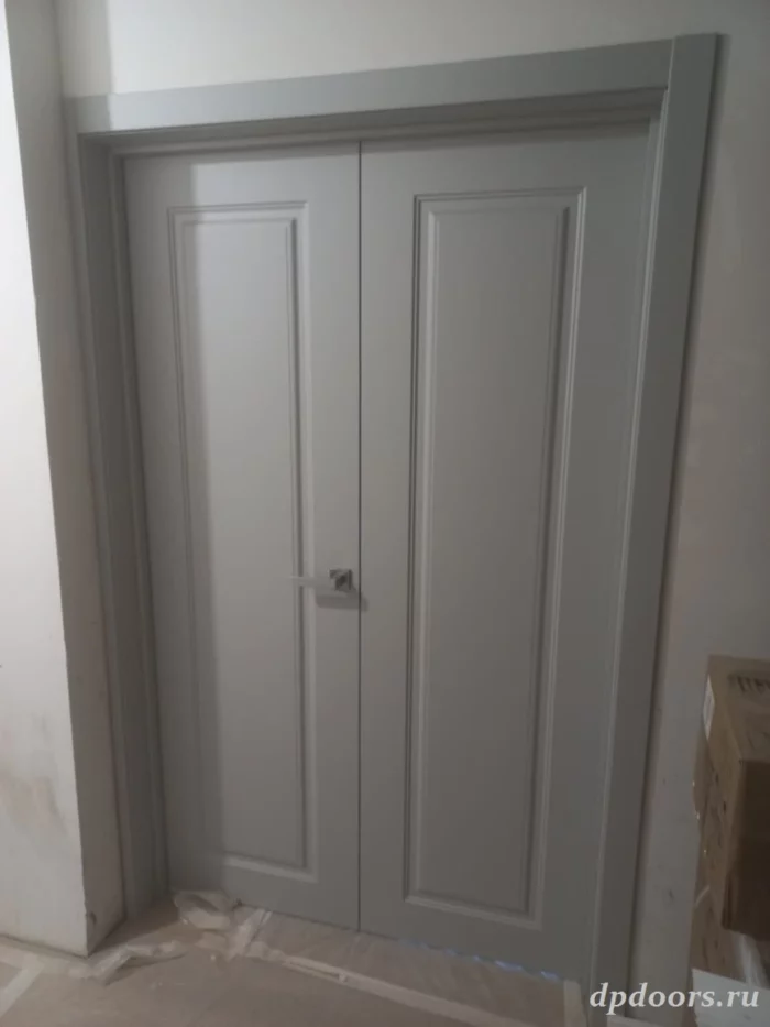 Межкомнатные двери серые О6 Казань