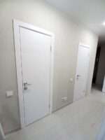 Дверь К1 Гладкая Эмаль Милк