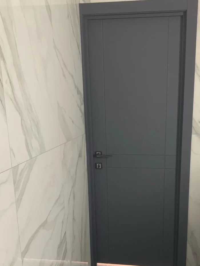 Дверь в цвете графит К80 Дверь в цвете графит К80