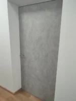 Дверь Афтора Массив D5 Геометрия Серая — изображение 3