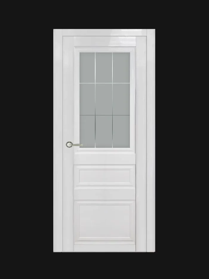 Межкомнатная дверь Карда К81 Белый Глянец