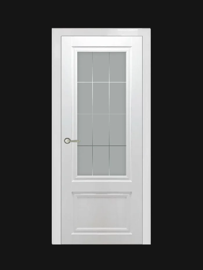 Межкомнатная дверь Карда К91 Белый Глянец