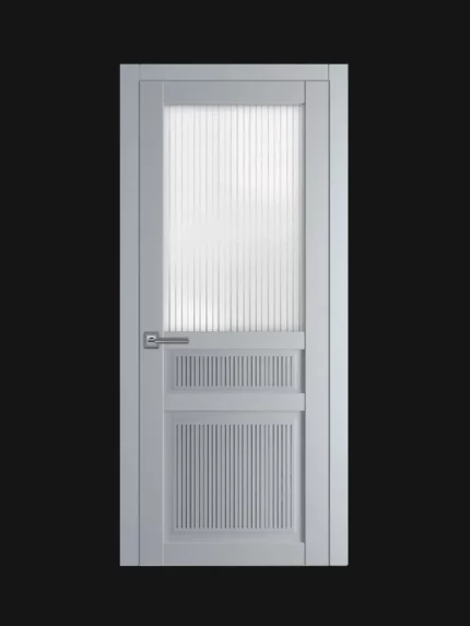 Межкомнатная дверь КН21 Серый Софт