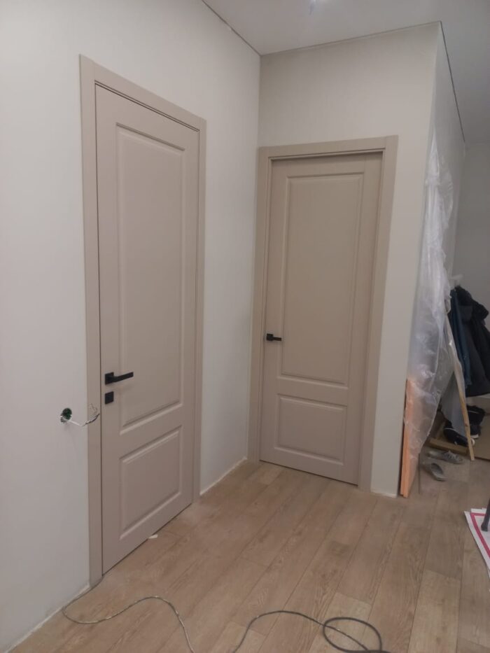 Дверь Оптима О1 кремовая Афтора