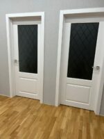 Двери Оптима о1 со стеклом купить в казани