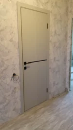 Дверь межкомнатная серая Deco Line X5