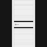 Дверь межкомнатная Royal R6 Карда Белая