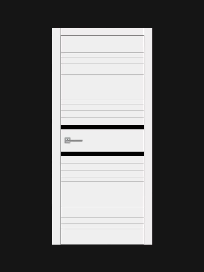 Дверь межкомнатная Royal R6 Карда Белая