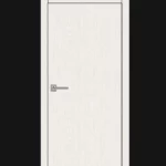Дверь интерьерная Carda R1 Ясень Белый гладкая