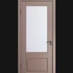 Дверь межкомнатная Грация 3 щитовая Афтора остекленная