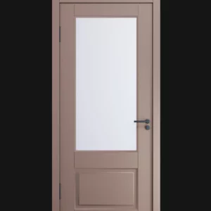 Дверь межкомнатная Грация 3 щитовая Афтора остекленная
