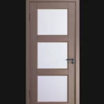 Дверь межкомнатная Грация 4 щитовая Афтора остекленная