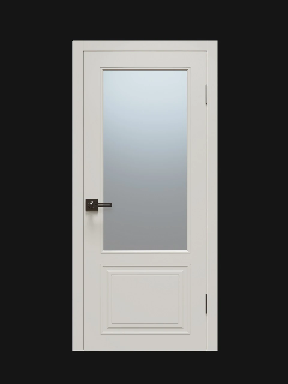 Межкомнатная дверь остекленная Милан М2