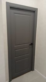 Межкомнатные двери Афтора Серые в интерьере (3)