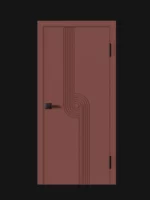 Современная межкомнатная дверь линии Браво 4