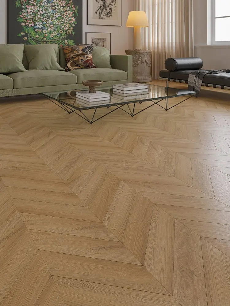 Ламинат французская елочка, Premium, MostFloor Гауда, 34 класс + УСИЛЕННЫЙ ЗАМОК