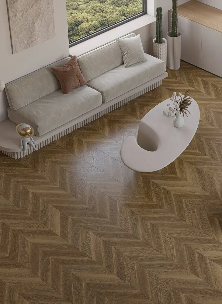 Ламинат французская елочка, Premium, MostFloor Гауда, Барселона. 34 класс + УСИЛЕННЫЙ ЗАМОК